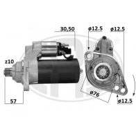 Стартер ERA 2W2F5I J Volkswagen Caddy (2KA, 2KH, 2CA, 2CH) 3 Фургон 2.0 SDI 70 л.с. 2004 – 2010 221065A