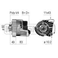 Генератор ERA Fiat Albea BJD Z0OP 210086R