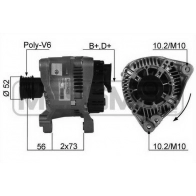 Генератор ERA 210094R Bmw 3 (E36) 3 Седан 1.8 318 is 140 л.с. 1993 – 1998 W KVG84D