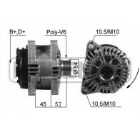 Генератор ERA 1440473093 9MTB G 210234R