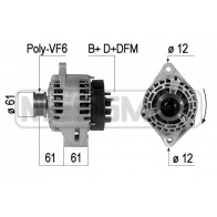 Генератор ERA 210325R Opel Astra (H) 3 Кабриолет 1.6 Turbo (L67) 180 л.с. 2007 – 2010 TWKX5 CK