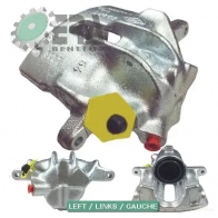 Тормозной суппорт ERA BENELUX 5415047031736 bc62138 Renault Megane (BA) 1 Хэтчбек 1.9 DCi 105 л.с. 1999 – 2003 YTE KO77