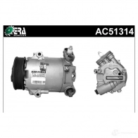 Компрессор кондиционера ERA BENELUX ac51314 CY1DPO Q Opel Astra (H) 3 Хэтчбек 1.7 CDTI (L48) 100 л.с. 2004 – 2010 5415047004563