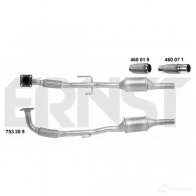 Катализатор ERNST 753289 O6L WH38 302161 4007463753289