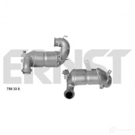 Катализатор ERNST 4007463758338 L6G XB Peugeot 407 1 (6C) Купе 758338