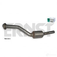 Катализатор ERNST 4007463758369 Renault Modus (FJP0) 1 Хэтчбек 1.2 (FP0C. FP0K. FP0P) 65 л.с. 2005 – 2024 758369 6 LMXF