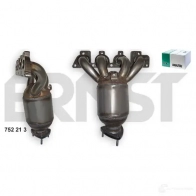 Катализатор ERNST 752213 2 LR9WL6 4007463752213 Opel Astra (G) 2 Купе