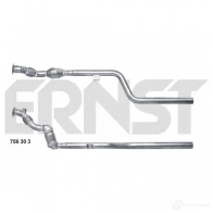 Катализатор ERNST 756303 4007463756303 Mercedes E-Class (W210) 2 1996 – 2002 RASC YUF