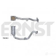 Катализатор ERNST Citroen C4 1 (PA, PF2) Седан 1.6 16V 109 л.с. 2007 – 2014 Q AIAZ3E 752893 4007463752893