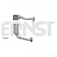 Катализатор ERNST 4007463753081 753081 S1K DEQZ Peugeot 206 1 (2D) Кабриолет 1.6 16V 109 л.с. 2000 – 2025