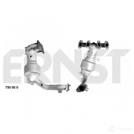 Катализатор ERNST 63ZL B3G 750660 Fiat Punto (188) 2 Фургон 1.2 60 60 л.с. 2000 – 2009 4007463750660