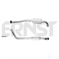 Катализатор ERNST 2QPQ 6 4007463754231 754231 Opel Omega (B) 2 Седан 3.0 V6 (F69) 211 л.с. 1994 – 2001