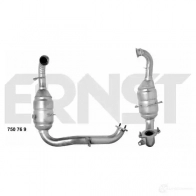 Катализатор ERNST Ford Focus 2 Седан 1.6 TDCi 109 л.с. 2005 – 2012 750769 4007463750769 P5 1F5