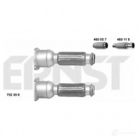 Катализатор ERNST 752398 4007463752398 Peugeot 307 1 (3H, PF2) Универсал SW 2.0 HDI 110 107 л.с. 2002 – 2009 5JJD YX