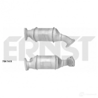 Катализатор ERNST 4007463754149 UNKY2 J 754149 Volkswagen Passat (B5) 3 Универсал 1.8 T 150 л.с. 1997 – 2000