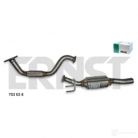 Катализатор ERNST Seat Ibiza (6K1) 2 Хэтчбек 1.4 16V 75 л.с. 2000 – 2002 753036 4007463753036 QCEAK I