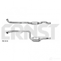 Катализатор ERNST 4007463751315 751315 BN VVW Mercedes E-Class (W211) 3 Седан 2.1 E 220 CDI (2106) 150 л.с. 2002 – 2008