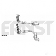 Катализатор ERNST 4007463751568 Mercedes A-Class (W168) 1 Хэтчбек 751568 9 CC2PGF