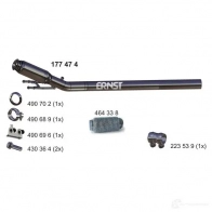 Выхлопная труба глушителя ERNST PS4JI A 4007463177474 298832 177474