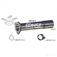 Выхлопная труба глушителя ERNST 305433 4007463305433 299609 L SL66