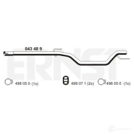 Выхлопная труба глушителя ERNST Opel Vectra (C) 3 Универсал 1.9 CDTI (F35) 120 л.с. 2004 – 2009 4007463043489 I MFZYQ 043489
