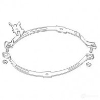 Кронштейн крепления глушителя ERNST 4007463497053 497053 301029 LCO XJ