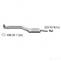 Резонатор ERNST 284004 2OLQ J3 4007463284004 Bmw Z3 (E36) 1 Кабриолет 2.0 i 150 л.с. 1999 – 2003