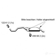 Задний глушитель ERNST Seat Ibiza (6K) 2 1993 – 2002 4007463640015 7 7KRU 640015