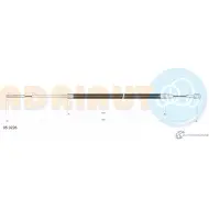 Трос ручника ADRIAUTO Bmw 3 (E36) 3 Хэтчбек 1.9 318 ti 140 л.с. 1995 – 2000 05.0226 FGV3C 1F