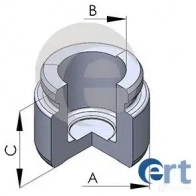 Поршень суппорта ERT 8435123115478 6 U5495R Mercedes E-Class (W210) 2 Седан 2.8 E 280 4 matic (281) 204 л.с. 1996 – 2002 150770-C