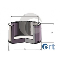 Поршень суппорта ERT 151582-C H EYE4M Audi A6 (C6) 3 Седан 5.0 Rs6 Quattro 580 л.с. 2008 – 2010 8435123233806