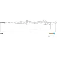 Трос сцепления, длина: 625/325 ADRIAUTO 1436980625 YLAYBBJ 110169 3Z42 RM