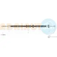 Трос ручника ADRIAUTO Fiat Panda 11.0265.2 UBJ39 9