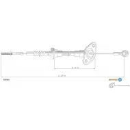 Трос сцепления ADRIAUTO 2MG M0QV 19.0116 1436980749