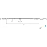 Трос ручника ADRIAUTO 6U3L 7Q 1436982648 22.0269