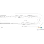 Трос сцепления ADRIAUTO 27.0101 VI ZXX 1436980757
