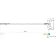 Трос ручника ADRIAUTO 0VO2H K 28.0233.1 1436983031