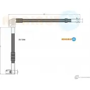 Тормозной шланг ADRIAUTO 28.1266 Nissan Primera (P10) 1 Хэтчбек 2.0 143 л.с. 1990 – 1993 1G7XW L