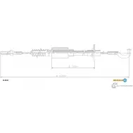 Трос сцепления ADRIAUTO 7 9YUF 33.0127 1436980837