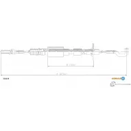 Трос сцепления ADRIAUTO 1436980842 33.0134 A3WXHX G