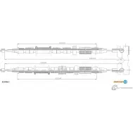Трос ручника ADRIAUTO 33.0236.1 1436983198 3YSM FK