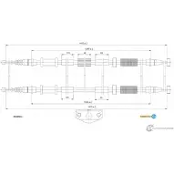 Трос ручника ADRIAUTO Opel Corsa (D) 4 2006 – 2014 HHC FMJV 33.0250.1