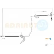 Тормозной шланг ADRIAUTO Opel Meriva (B) 2 2010 – 2017 33.1270 S5Z67S 9