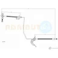 Тормозной шланг ADRIAUTO 33.1271 0W0AN6 J Opel Meriva (B) 2 2010 – 2017