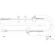 Трос сцепления ADRIAUTO B1WO 9 1436980856 35.0115