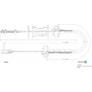 Трос сцепления ADRIAUTO 1436980860 UUGL BQ 35.0126