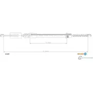 Трос ручника ADRIAUTO 445 FSG 1436983369 35.0249