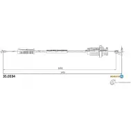 Трос газа ADRIAUTO Y80 SH 1436977608 35.0334