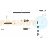 Трос газа ADRIAUTO 1436977183 35.0343.1 8 9SFT