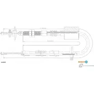 Трос сцепления ADRIAUTO 41.0158 8 OHO9HS 1436980933